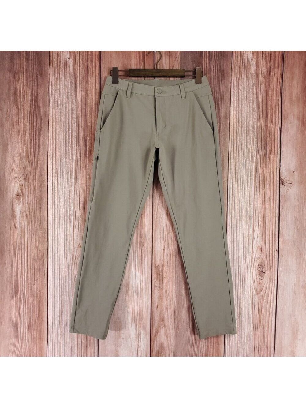 BYLT Mens Size 31 Everyday Pants 2.0 Slim Fit Fawn Stretch